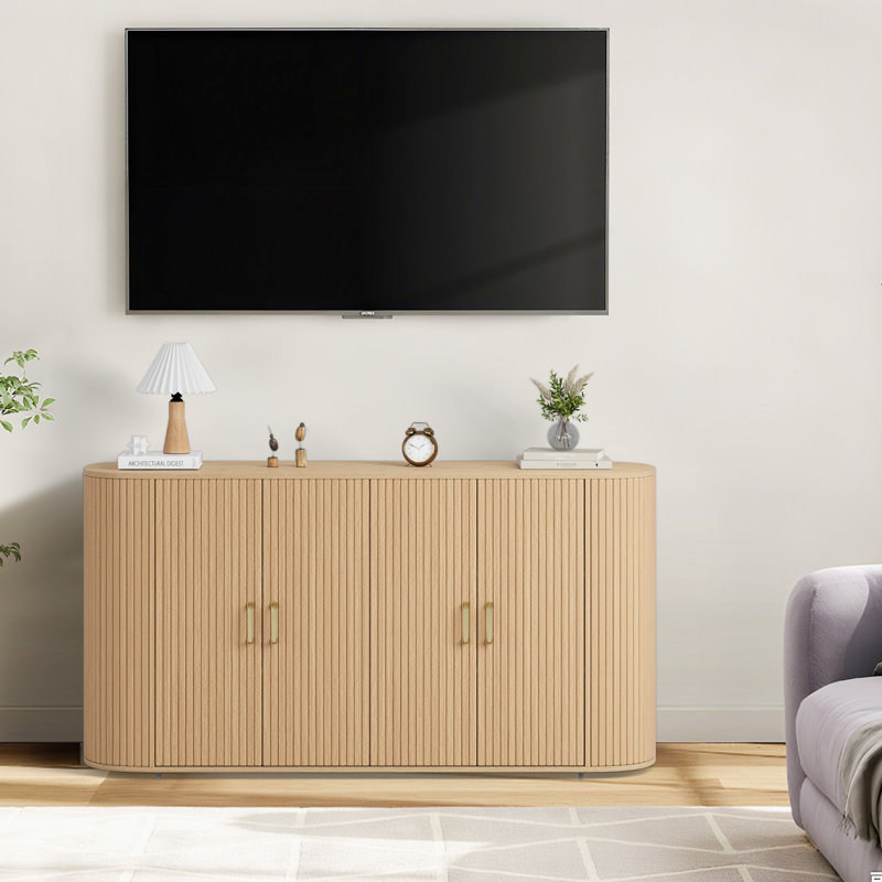 Buffet Modern Modern Curved