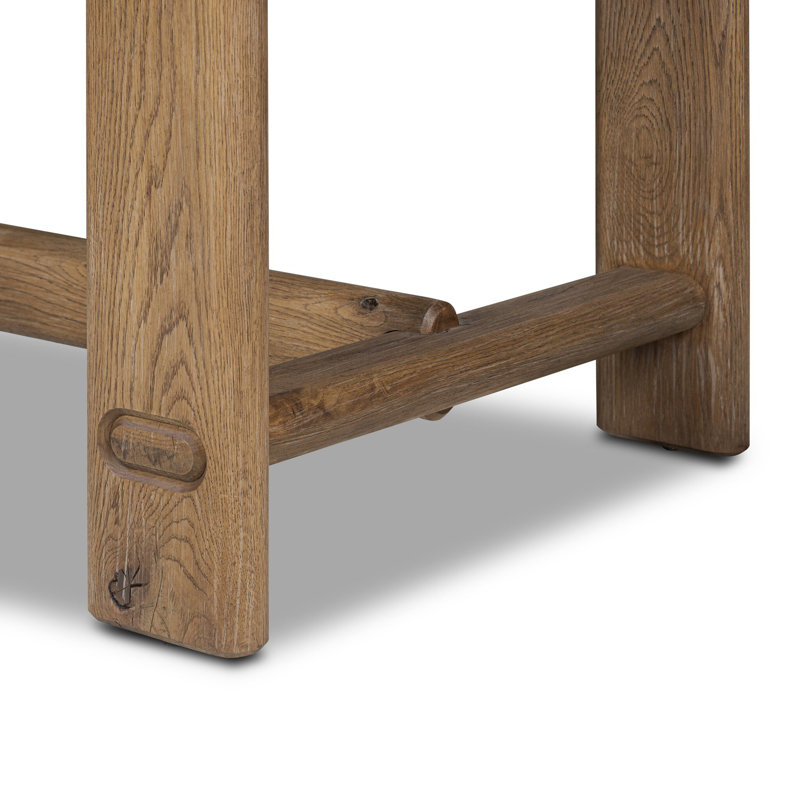 Bramwell Dining Table 118"-Weathered Oak