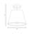Oneeda 1-Light Ceiling Light in Matte Black-1480708664