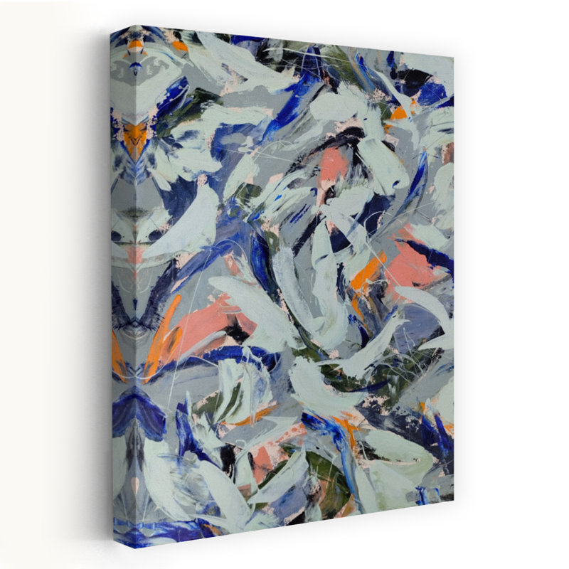 Contemporary Art Abstract Contemporary Wall Art by Michael Cross - Wrapped Canvas Print, 45.72 cm H x 30.48 cm W