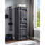 Garde-robe 1 porte avec serrure de contenant