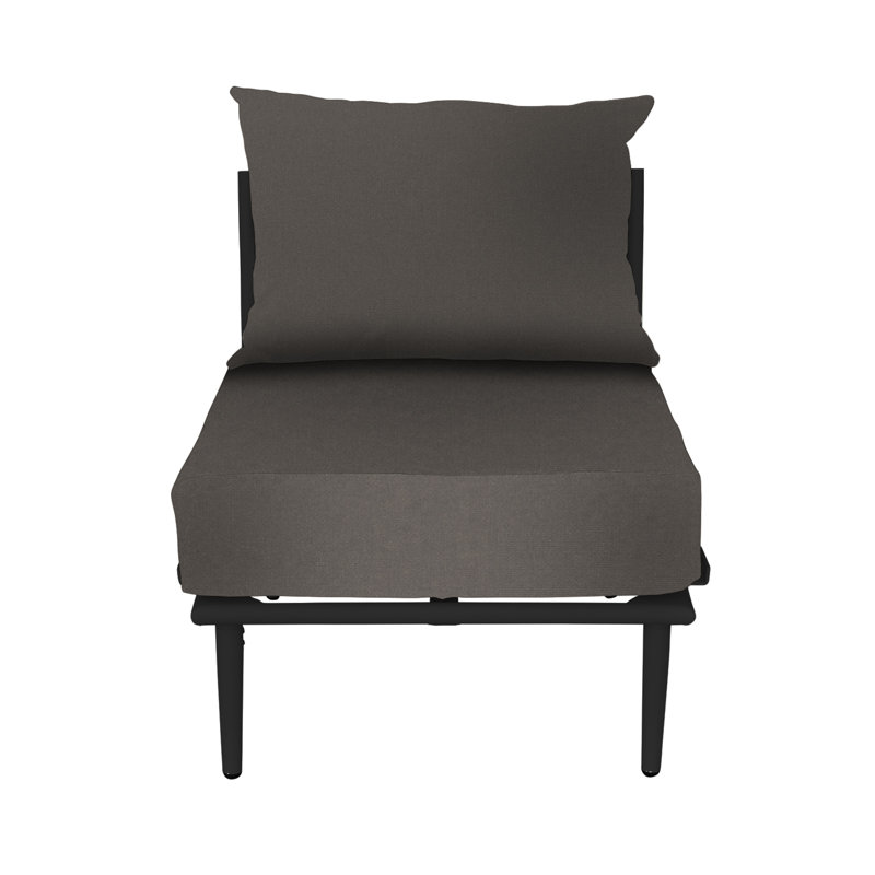 Cayman Middle Section, Black, Dark Gray