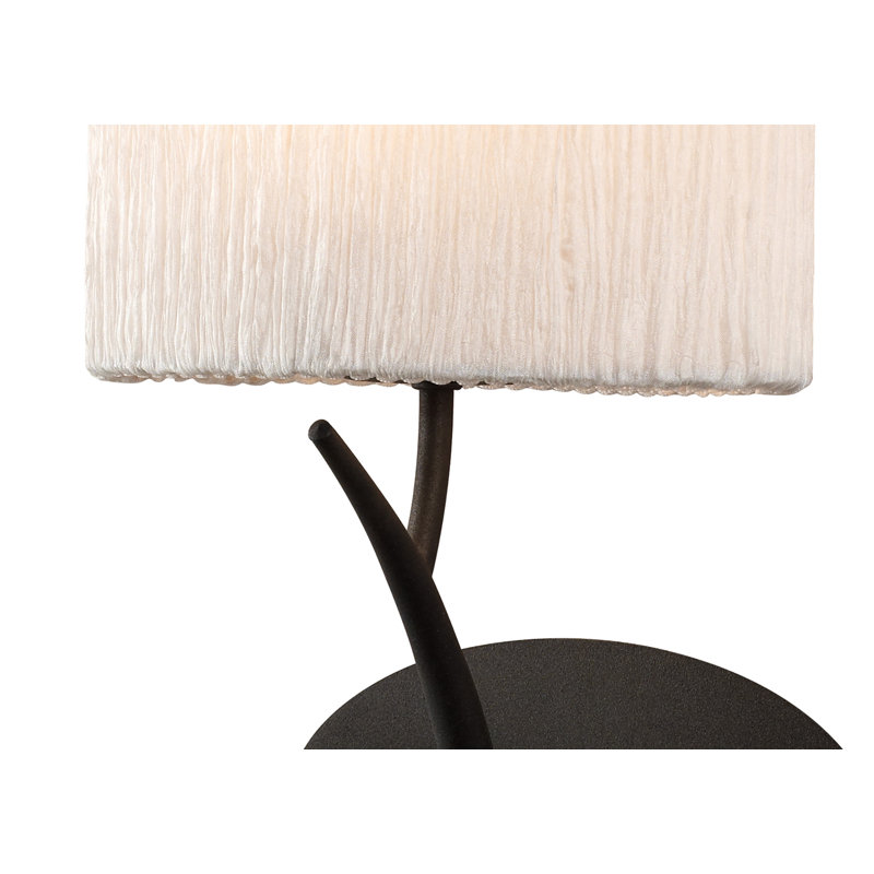 Phaidra Plastic Armed Sconce, White, No, Black