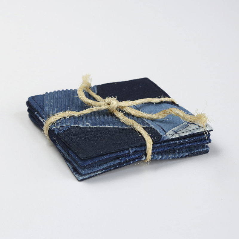 Sous-verres en patchwork, ensemble de 4