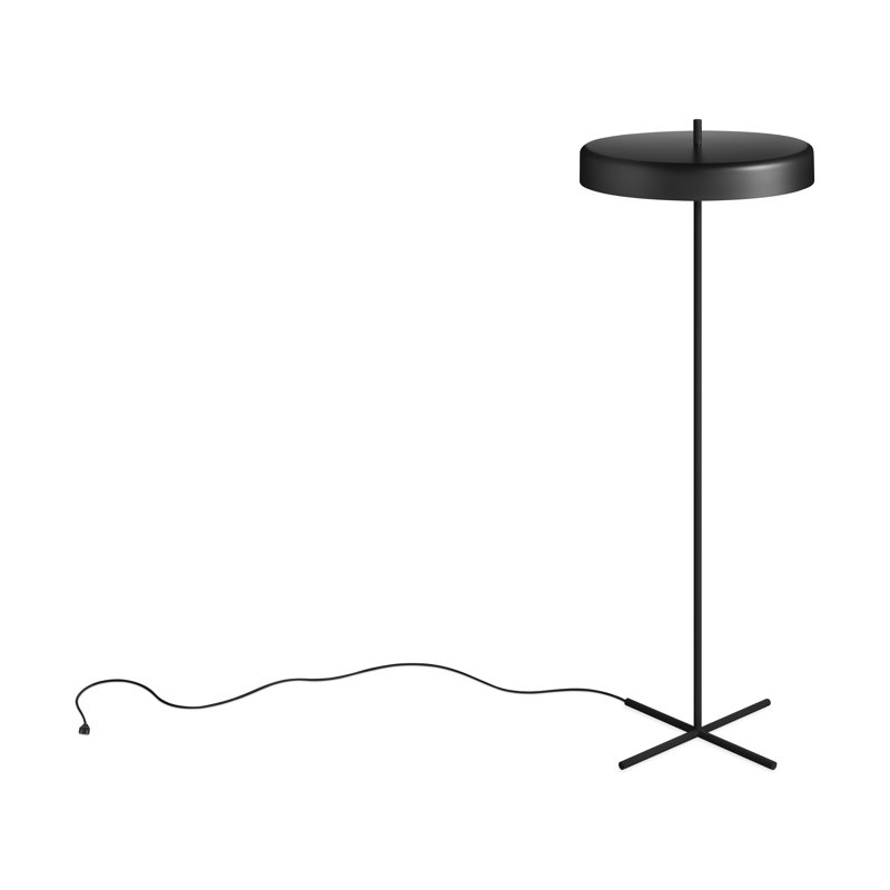 Bobber LED Floor Lamp, Black
