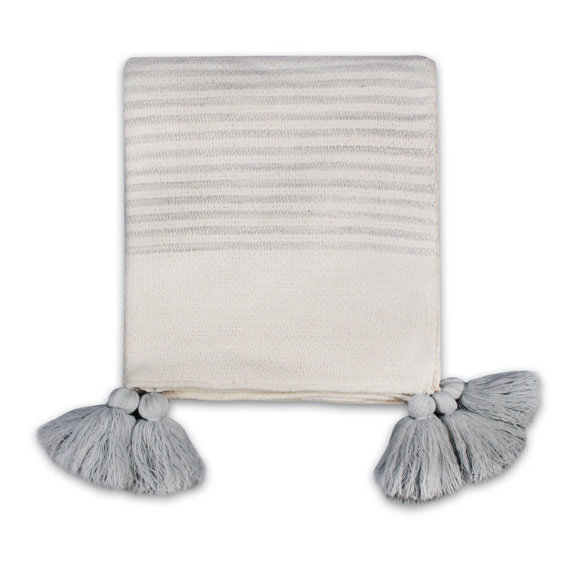 Antimony Throw Blanket, Grey