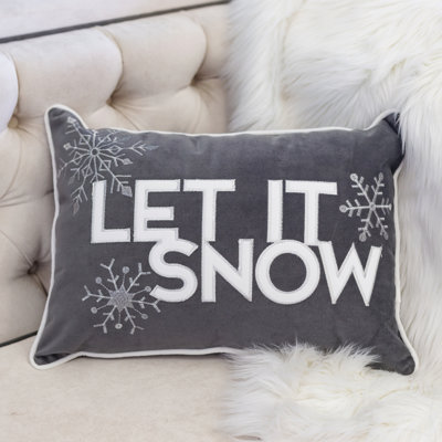 Coussin en velours avec insert 14 x 20