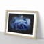 Blue Rose - Picture Frame Painting Print-56855059-56855062
