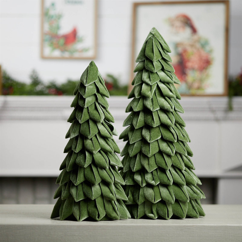 Tissu pin, Vert