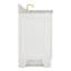 Meuble-lavabo simple en bois massif blanc de 61 po avec comptoir en marbre de Carrare de 1,5 po Freitas-2135506369-2101778210