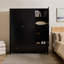 3 Door Manufactured Wood Wardrobe