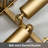 3‑Light Smoky Crystal Bathroom Vanity Light