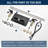 Deck Mounted Waterfall Roman Tub Faucet 2 Handle athtub Faucet Set-108988622