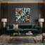 Art mural sur toile Biomorphic Abstraction 22-909867624