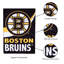 Drapeau de jardin en polyester 18 x 13 po Boston Bruins