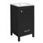 Meuble-lavabo moderne avec lavabo en céramique-315054058