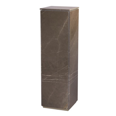 Graffito Marble Pedestal