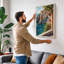 Mediterranean Village Coastal - Wrapped Canvas-1063146142-1063146140