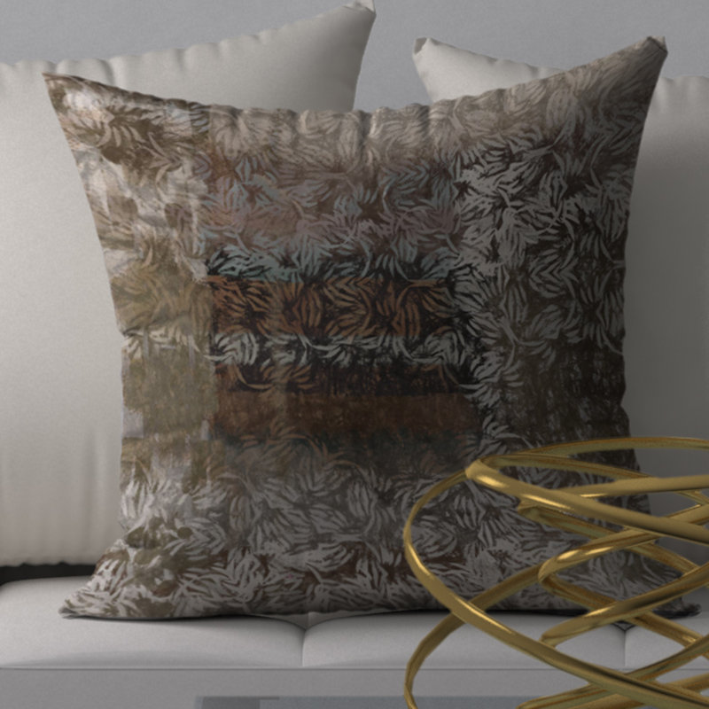 Housse de coussin décorative carrée de prime beats, 18 po x 18 po