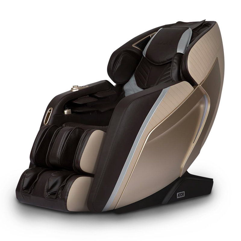Fauteuil de massage 3D Integra, Similicuir brun, Brun