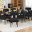 Ensemble de 8 chaises de salle à manger rembourrées Boucle-798804927