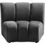 Chaise d'appoint modulaire Madeline, velours doux-1989885663