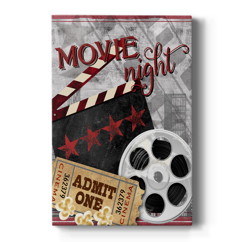 Cinéma II - galerie sur mesure, H 12 po x l 8 po