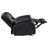 Elodie Black Upholstered Glider Recliner Chair-1026537431