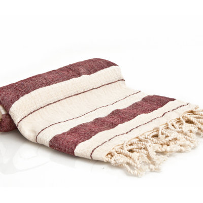 Serviette de plage en coton turc Pinckard