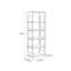 Modern multi-layer acrylic minimalist bookcase-575879803