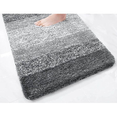 Microfiber Bath Mat, Non-Slipabsorbent Bathroom Mat