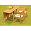 Colt Outdoor 3 - Piece Teak Bistro Set-317961319
