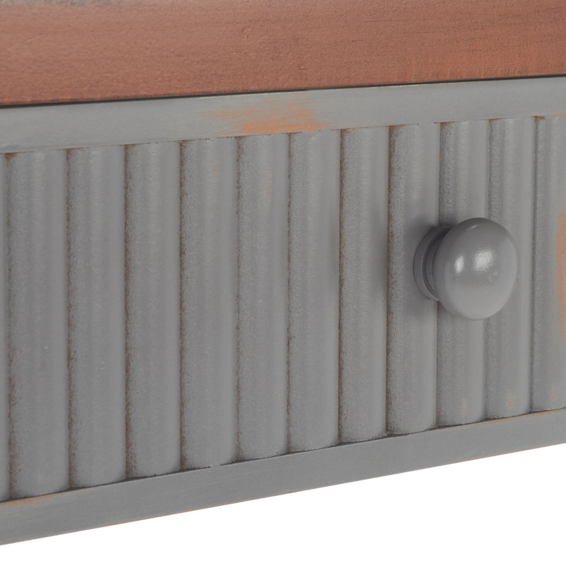 Console 43,25 po, Chêne bleu, Taupe