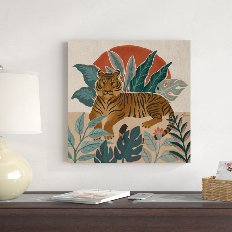 «Big Cat Beauty III» par Janelle Penner, impression sur toile tendue, H 20 po x l 20 po
