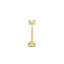 Unlacquered Brass Window Bar Sash Lift-9264617