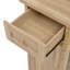 Freestanding Buffet Tall Kitchen Pantry Storage Cabinet with Wine Rack and Adjustable Shelves,Natural-1516978210