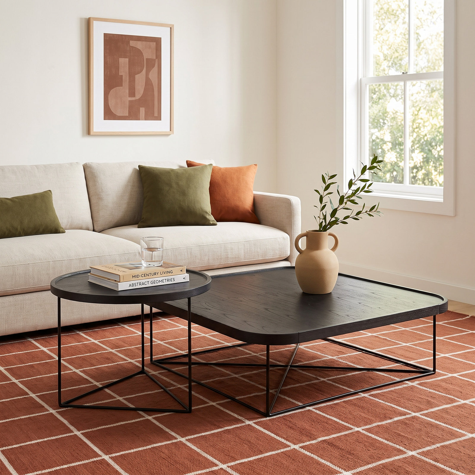 Porter Coffee Table, Ash Black