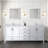 Jacques 80 in W x 22 in D Double Bath Vanity and 30 in Mirrors-2088644623