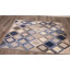 Tapis intérieur / extérieur gris / bleu marine Jaxun-574790994