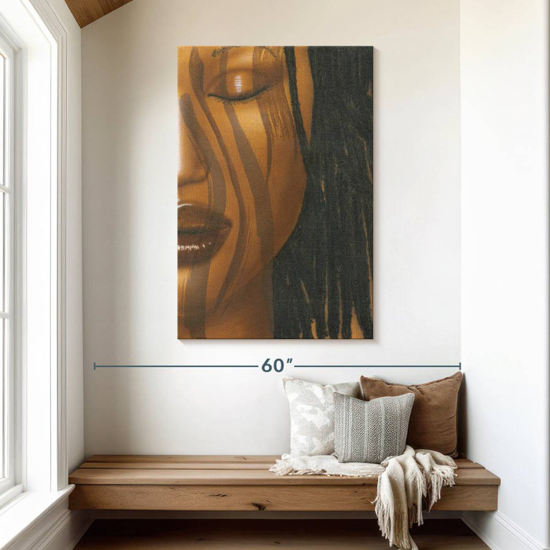 Leisha Tigress, 48" H x 32" W