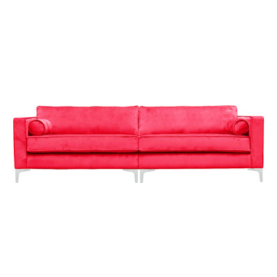 Georgio 4 Seater Velvet Sofa