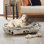 Lit pour animaux en coton