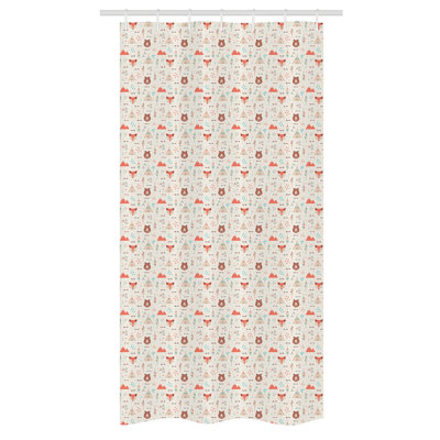 Elvar Shower Curtain with Hooks Included