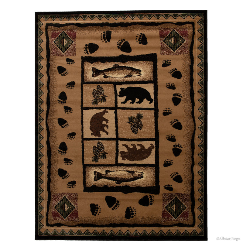 Allport Geometric Indoor Rug, Rectangle 3'9" x 5'1"
