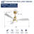 48 Inch Wood Ceiling Fan With 3 Solid Wood Blades Remote Control Reversible Dc Motor For Living Room-1461895031-1461895030