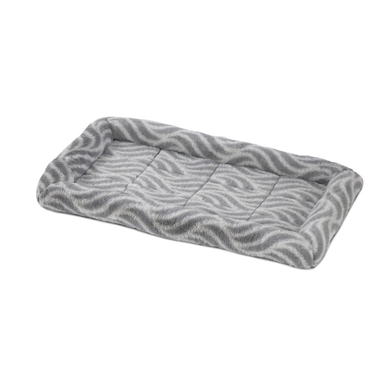 Polyester Pet Bed, Gray, Small (22.13" W x 13.39" D x 2.17" H)