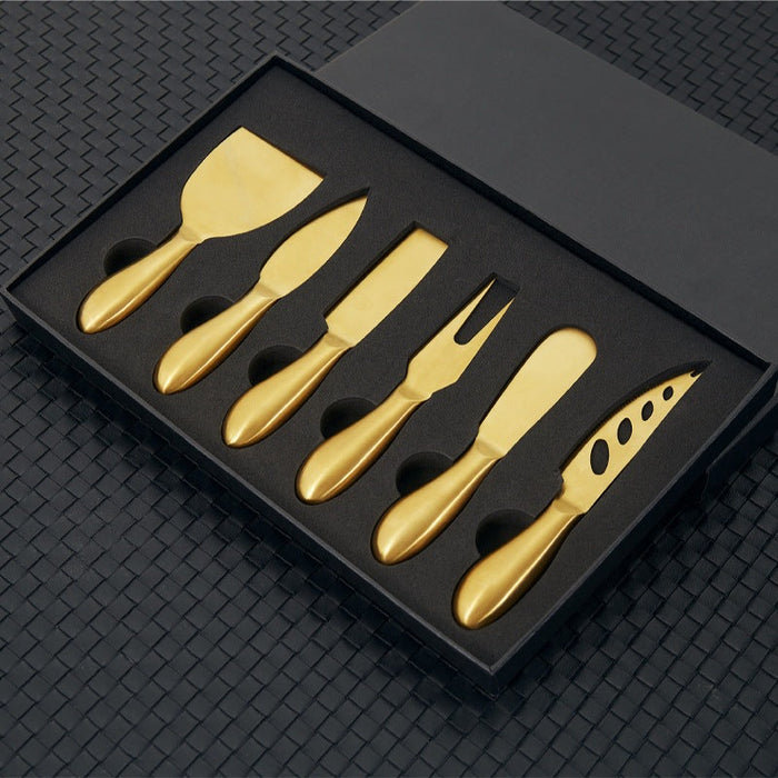Ensemble d'épandeur à fromage Kober, Doré