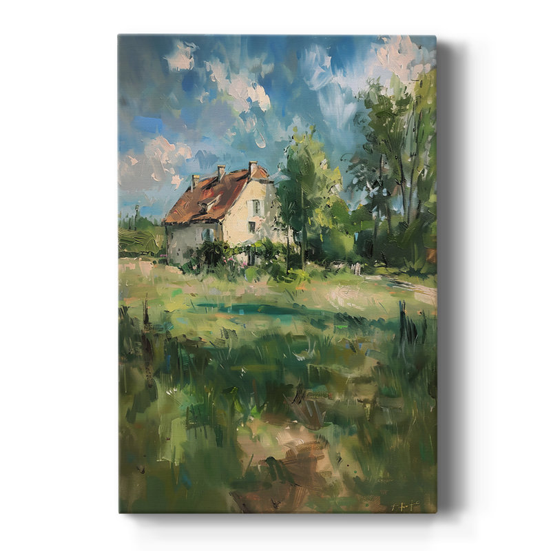 Paysages série XCIX - galerie sur mesure, H 27 po x l 18 po