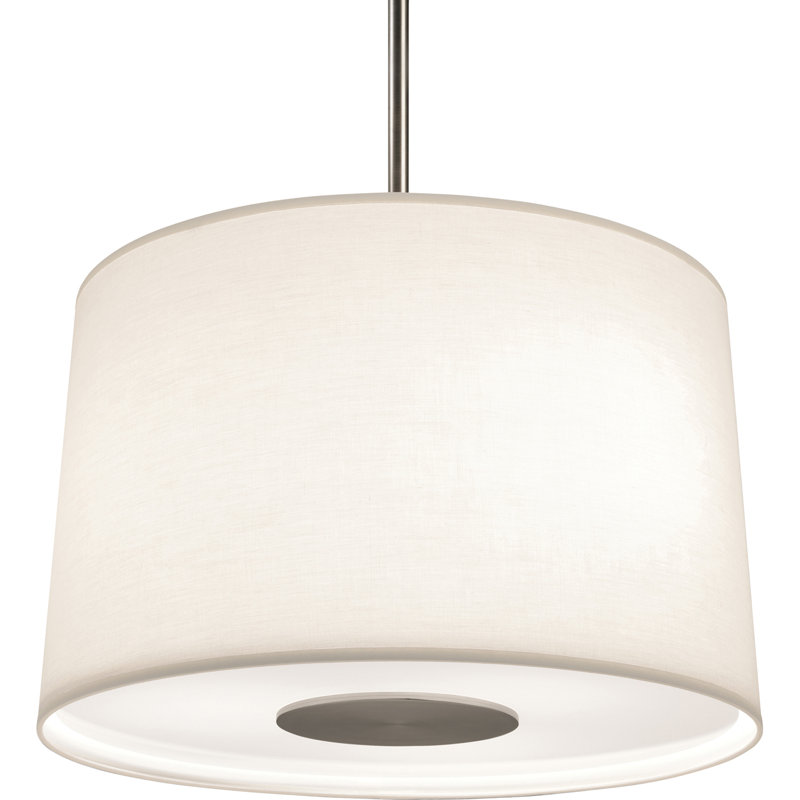 Lustre tambour simple à 3 lumières Echo