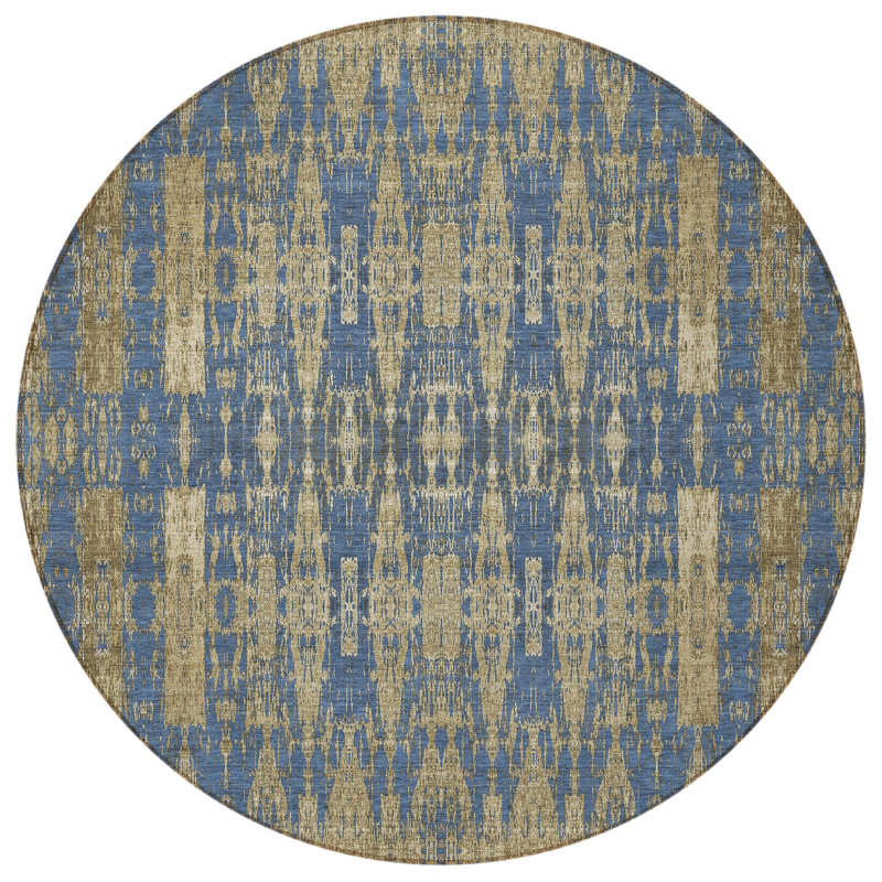 Tapis d'intérieur rond 8 po
